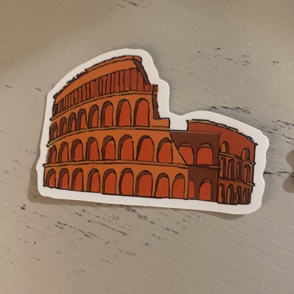 Vinyl stickers.  Waterproof💧💦.  New.  Set of 4.  Travel theme.  ✈️🌅🧳🚢 - Picture 4 of 5